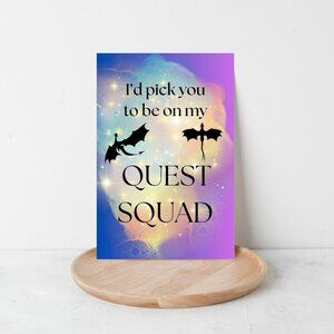 Fourth Wing Quest Squad Card